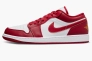 Кроссовки Air Jordan 1 Low White/Red 553558-607 Фото 1