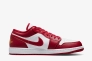 Кроссовки Air Jordan 1 Low White/Red 553558-607 Фото 2