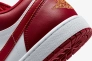 Кроссовки Air Jordan 1 Low White/Red 553558-607 Фото 3