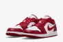 Кроссовки Air Jordan 1 Low White/Red 553558-607 Фото 6
