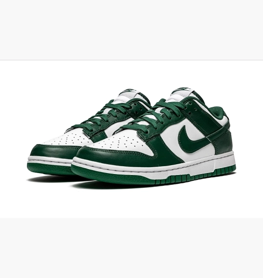 Кросівки чоловічі Nike Dunk Low White/Green DD1391-101 фото 3 — інтернет-магазин Tapok