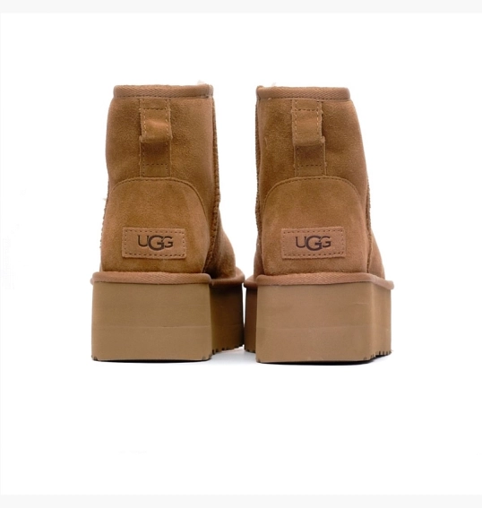 Черевики UGG Classic Mini Platform Brown 1134991-CHE фото 7 — інтернет-магазин Tapok