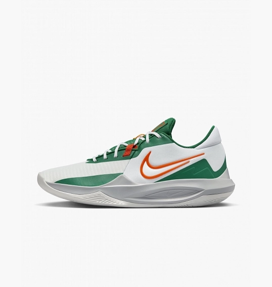 Кроссовки Nike Precision 6 Green/White DD9535-103 фото 2 — интернет-магазин Tapok