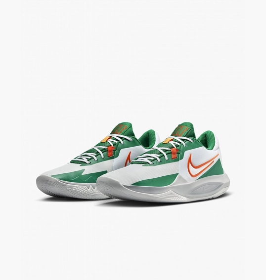 Кроссовки Nike Precision 6 Green/White DD9535-103 фото 6 — интернет-магазин Tapok