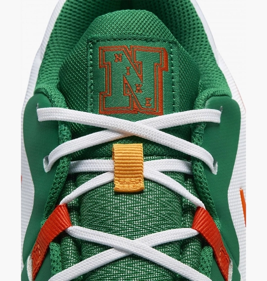 Кроссовки Nike Precision 6 Green/White DD9535-103 фото 10 — интернет-магазин Tapok