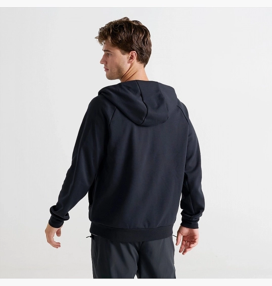 Толстовка Nike Primary Dri-Fit Uv Full-Zip Versatile Hoodie Black FZ0967-010 фото 5 — интернет-магазин Tapok