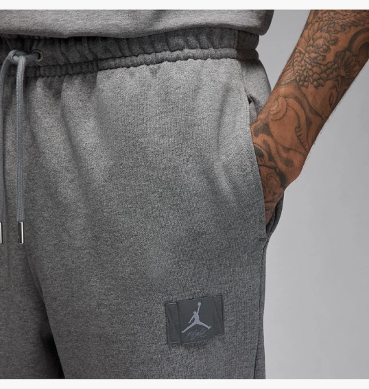 Брюки Nike Flight Fleece Grey FV7251-091 фото 3 — интернет-магазин Tapok
