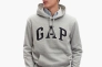 Худые Gap Logo Hoodie Grey 664312001 Фото 2