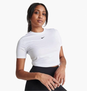 Жіноча футболка NIKE W NSW ESSNTL SLM CRP FB2873-100
