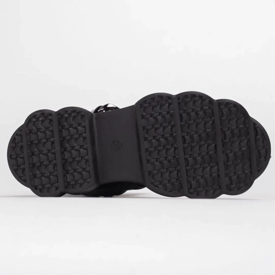 Дутики детские 342069 Fashion Черный фото 3 — интернет-магазин Tapok