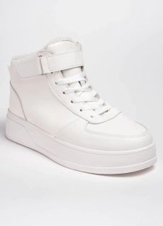 Кеди зимові високі 342076 Fashion Білий