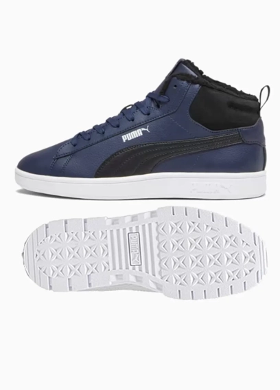 Кроссовки мужские Puma Smash 3.0 Mid WTR Navy фото 3 — интернет-магазин Tapok