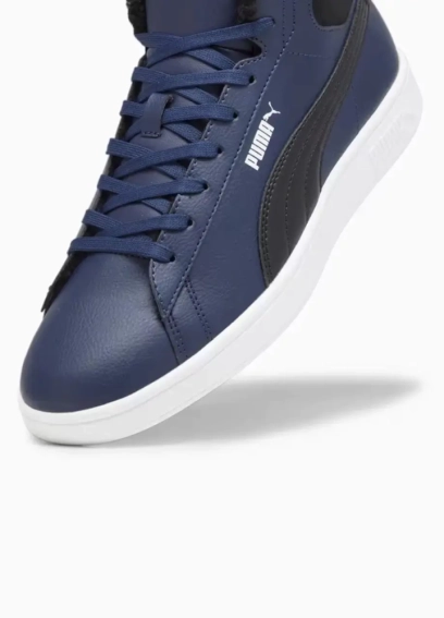 Кроссовки мужские Puma Smash 3.0 Mid WTR Navy фото 5 — интернет-магазин Tapok