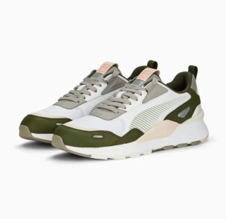 Мужские кроссовки Puma RS 3.0 Synth Pop White-Green Moss