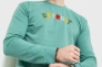 Свитшот мужской демисезонный оливковый 208R0204 Ager Фото 1