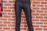 Черные лосины из эко-кожи с утягивающим эффектом 164R1497 Ager Фото 1