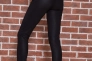 Черные лосины из эко-кожи с утягивающим эффектом 164R1497 Ager Фото 4