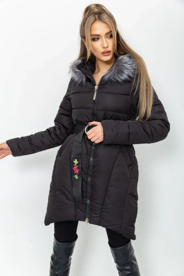 Куртка женская зимняя черный 131R2258 Ager фото 4 — интернет-магазин Tapok