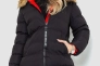 Куртка женская двусторонняя Черно-красный 129R818-555 Ager Фото 1