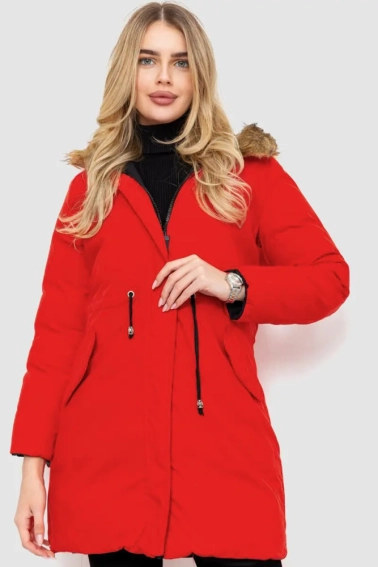 Куртка женская двусторонняя Черно-красный 129R818-555 Ager фото 9 — интернет-магазин Tapok