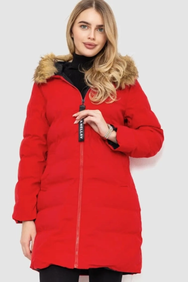Куртка женская двусторонняя Красно-черный 129R818-555 Ager фото 9 — интернет-магазин Tapok