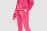 Спортивный костюм женский велюровый розовый 244R20304 Ager Фото 3