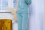 Спортивный костюм женский на флисе оливковый 102R016-1 Ager S Фото 2