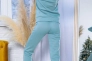 Спортивный костюм женский на флисе оливковый 102R016-1 Ager S Фото 5