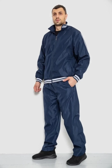 Спортивний костюм чоловічий Ager 4XL Синій 244R901 фото 3 — інтернет-магазин Tapok