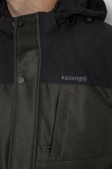 Куртка мужская демисезонная с капюшоном AGER Хаки M фото 5 — интернет-магазин Tapok