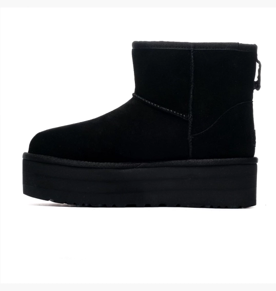 Ботинки UGG Classic Mini Platform Black 1134991-BLK фото 4 — интернет-магазин Tapok