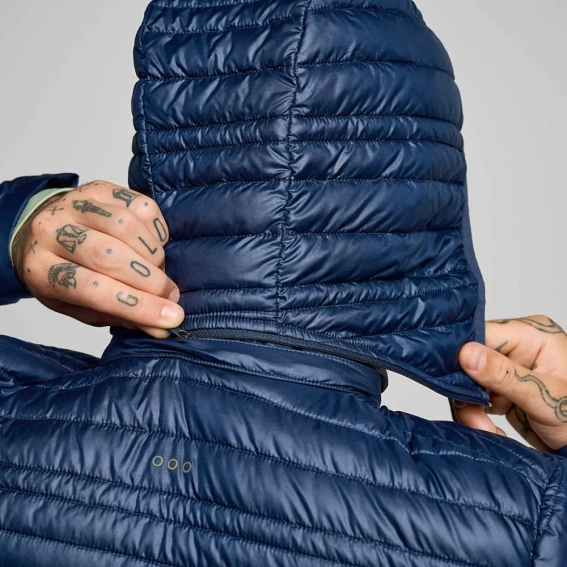 Куртка спорт. Saucony HURRICANE INSULATED JACKET SAM800350-NV фото 3 — интернет-магазин Tapok