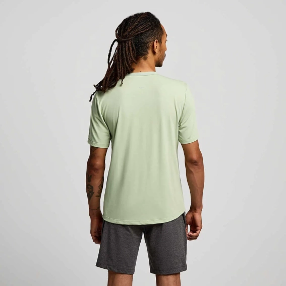 Футболка Saucony TRIUMPH SHORT SLEEVE SAM800367-SE фото 2 — интернет-магазин Tapok