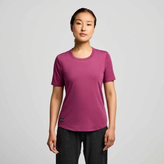 Футболка Saucony TRIUMPH SHORT SLEEVE SAW800475-PU