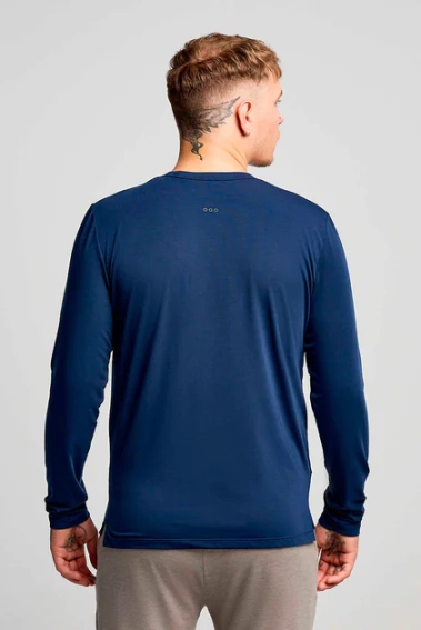 Футболка довг. рукав Saucony TRIUMPH LONG SLEEVE SAM800400-NV фото 3 — інтернет-магазин Tapok