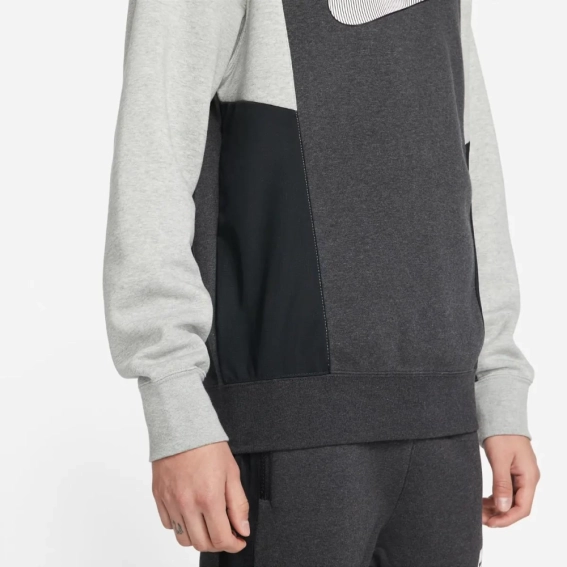 Кофта Nike M NSW HYBRID FLC CREW BB DJ5075-032 фото 4 — інтернет-магазин Tapok