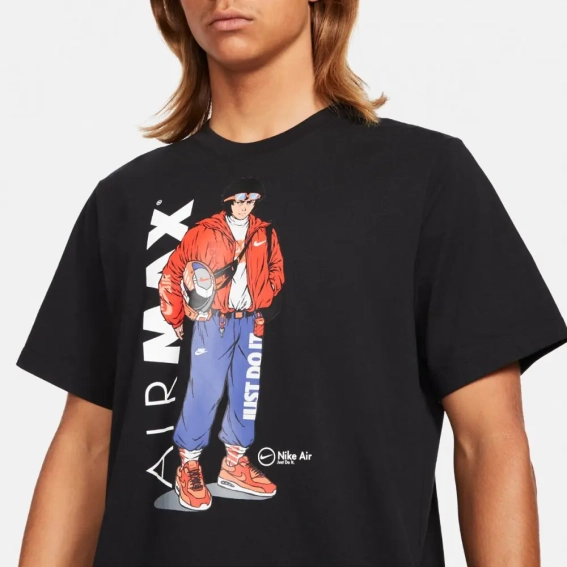 Футболка Nike M NSW TEE MANGA HYPEMAN DB6157-010 фото 3 — интернет-магазин Tapok