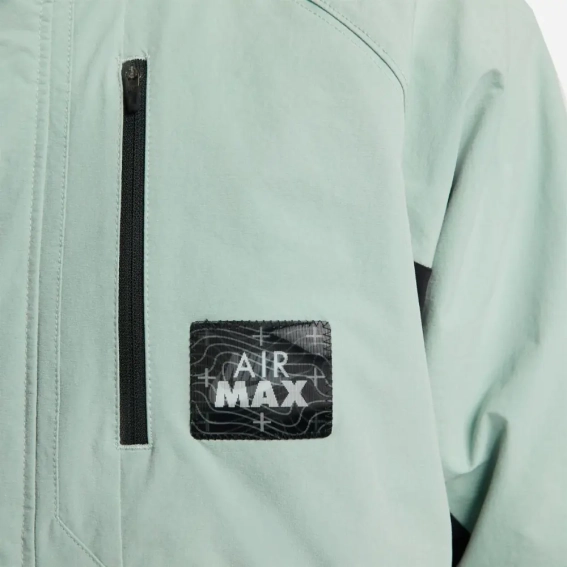 Вітровка Nike Sportswear Air Max Woven Jacket Grey DO7241-013 фото 3 — інтернет-магазин Tapok