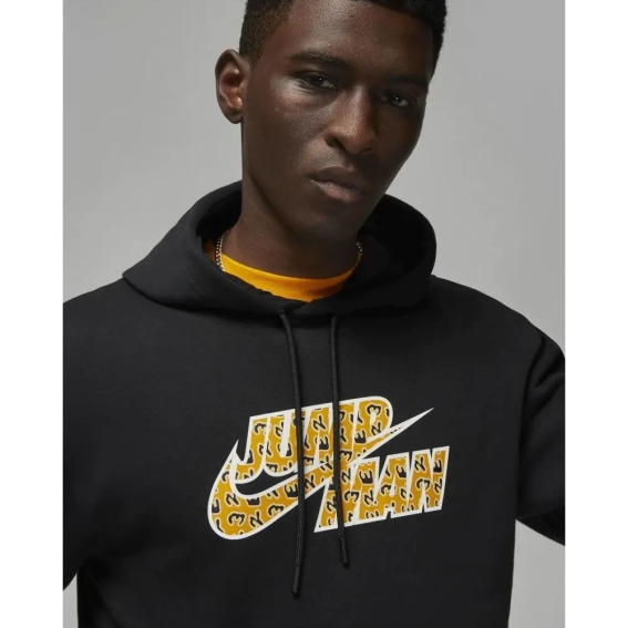 Кофта Jordan Flight MVP Jumpman Fleece Pullover DQ8037-010 фото 2 — интернет-магазин Tapok