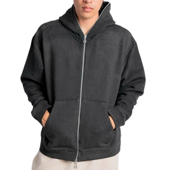 Кофта Jordan x Travis Scott Full-Zip Hoodie Black DZ5500-010 фото 1 — інтернет-магазин Tapok