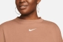 Кофта Nike Sportswear Collection Essentials Over-Oversized Fleece Crew DD5632-215 Фото 3