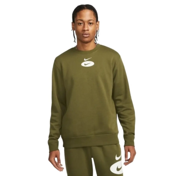 Кофта Nike Sportswear Swoosh League Fleece Crew Sweatshirt DM5460-326 фото 1 — інтернет-магазин Tapok