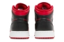 Кроссовки Air Jordan 1 Mid Reverse Bred 2021 (GS) 554725-660 Фото 3