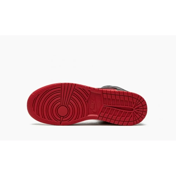 Кроссовки Air Jordan 1 Mid Reverse Bred 2021 (GS) 554725-660 фото 4 — интернет-магазин Tapok