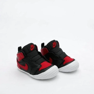 Кроссовки Jordan 1 Crib Bootie Bred AT3745-023