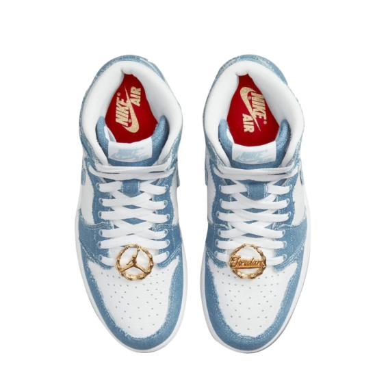 Кроссовки Jordan 1 High OG Denim (W) DM9036-104 фото 4 — интернет-магазин Tapok