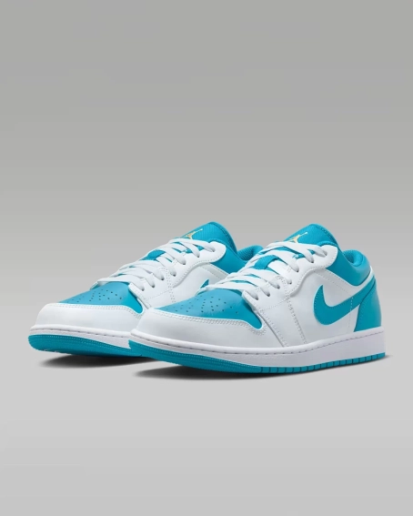 Кросівки Jordan 1 Low Aquatone 553558-174 фото 5 — інтернет-магазин Tapok