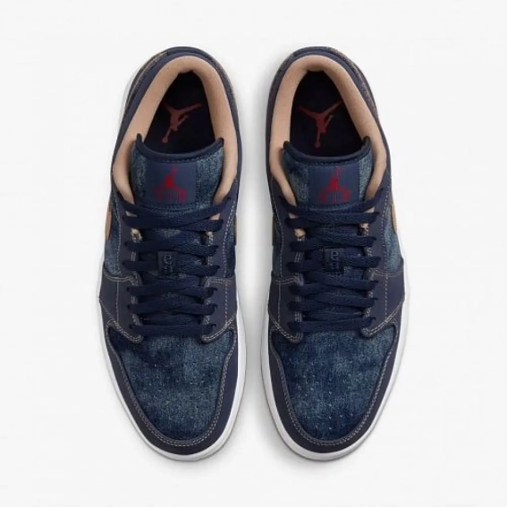 Кроссовки Jordan 1 Low SE Denim DH1259-400 фото 5 — интернет-магазин Tapok