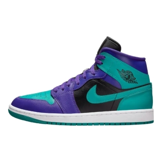 Кроссовки Jordan 1 Mid Black Grape (W) BQ6472-502