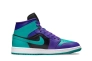 Кроссовки Jordan 1 Mid Black Grape (W) BQ6472-502 Фото 2